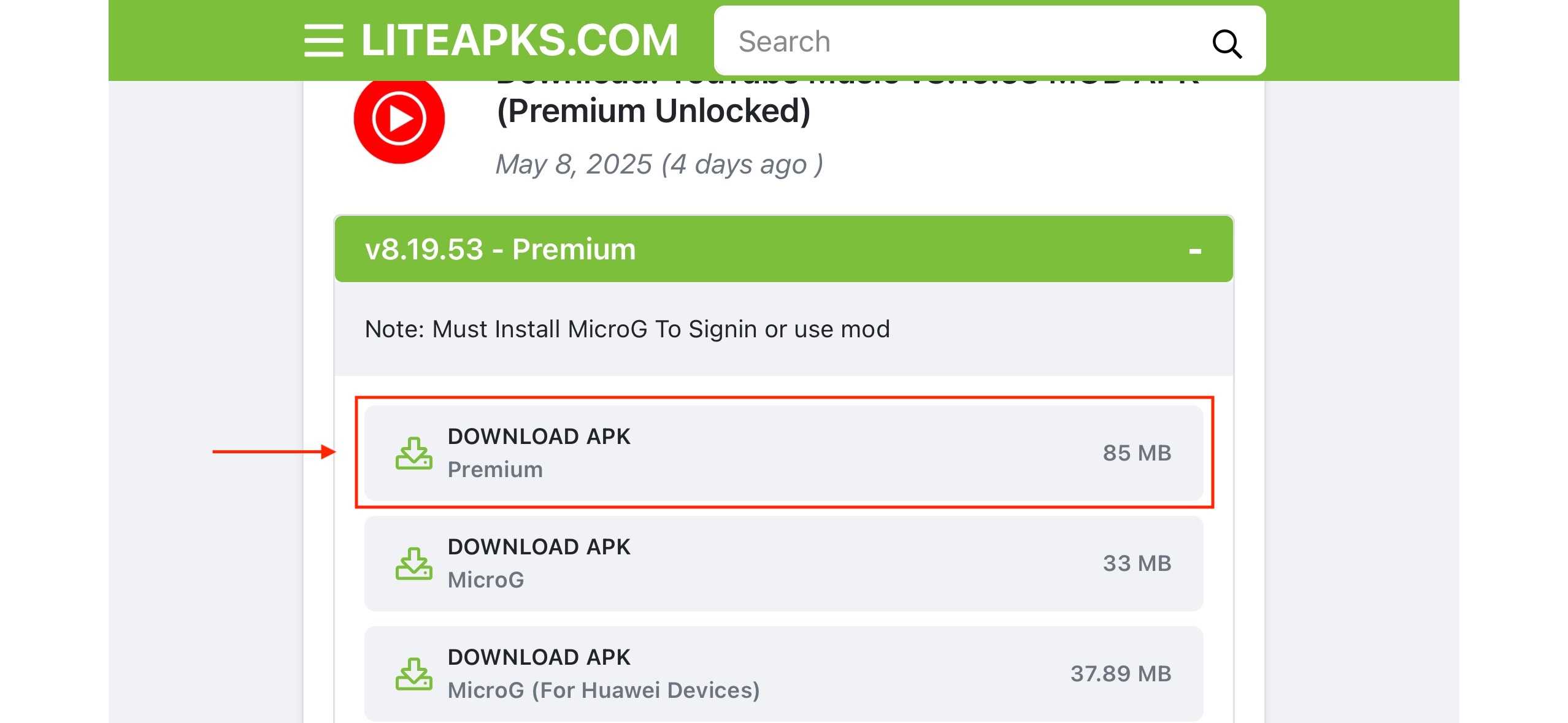 LiteApks Download